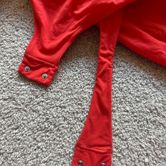 3X SKIMS fits everybody poppy Bold Red bodysuit - Picture 5 of 7